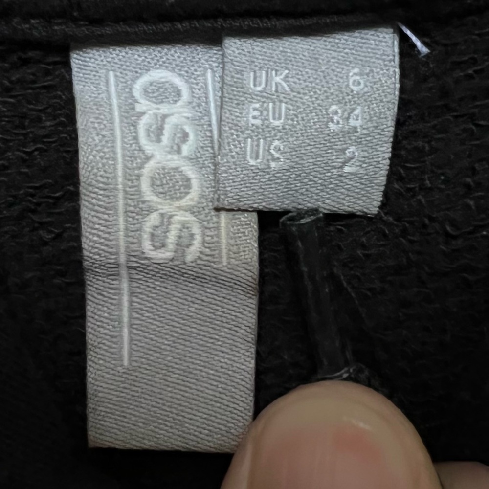 Asos Basic Black Pullover Split Side Hoodie Sweat… - image 8